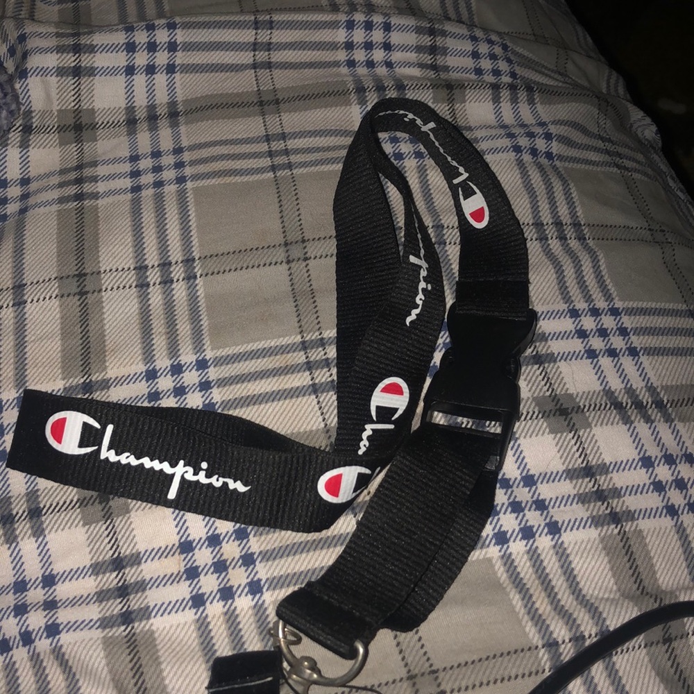 Champion Lanyard Black